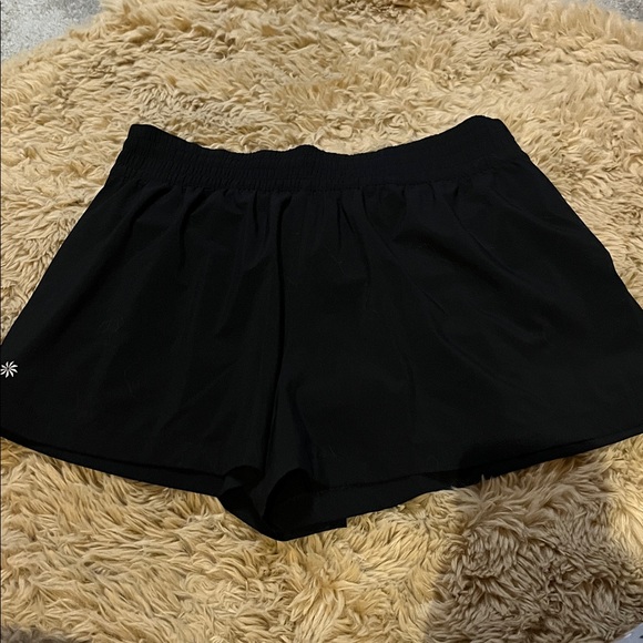 Athleta Black Women's Athletic Shorts - Size M - Picture 3 of 3